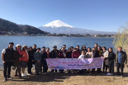Đoàn du lịch Nhật Bản mùa hoa anh đào (29/03 - 03/04/2019): Osaka - Kyoto - Nagoya - Fuji - Tokyo, khởi hành HN