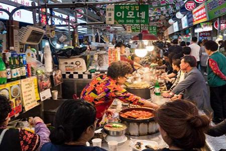 Những khu chợ ẩm thực cổ nhất xứ kimchi Hàn Quốc