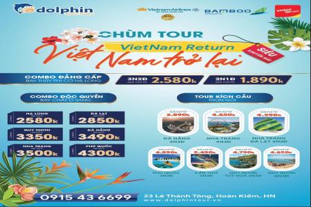 DOLPHIN TOUR GIẢM GIÁ SÂU HÀNG LOẠT TOUR DU LỊCH TẠI LỄ HỘI KÍCH CẦU DU LỊCH VÀ GIỚI THIỆU ĐỒ UỐNG KHÔNG CỒN TẠI HÀ NỘI
