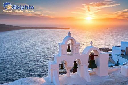 BẬT MÍ GÓC NGẮM HOÀNG HÔN ĐẸP NHẤT THẾ GIỚI TẠI NGÔI LÀNG CỔ TÍCH OIA – HY LẠP.