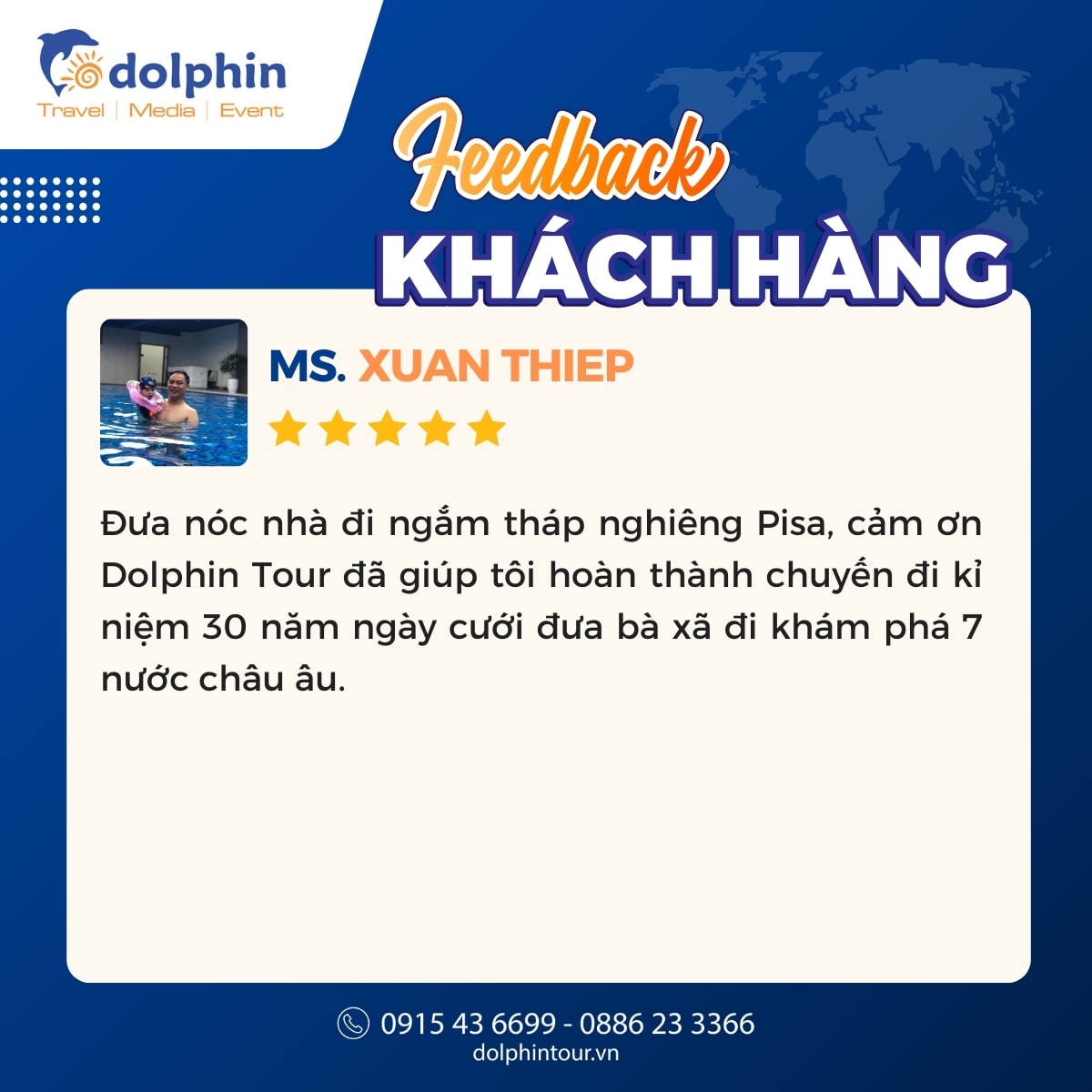 Chú Xuân Thiệp - Tây Âu 7 nước