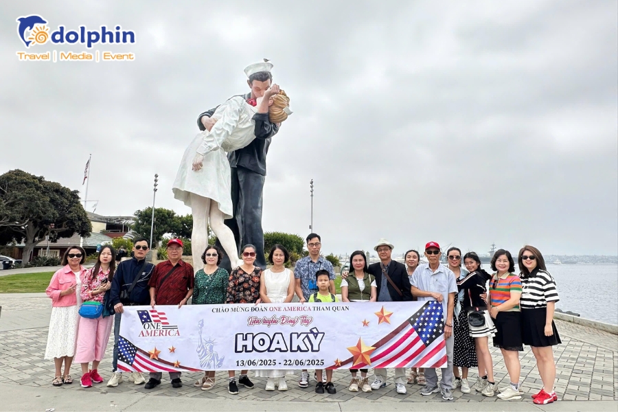Đoàn du lịch Mỹ Đông Tây 10 ngày 9 đêm khởi hành 13.06.2025