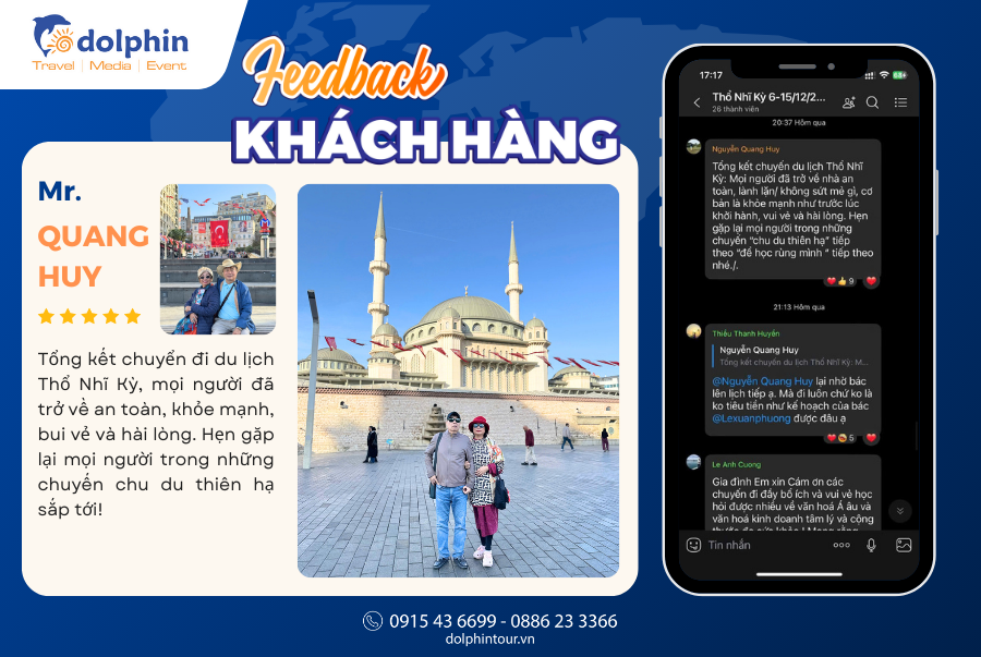 Anh Quang Huy - Tour Thổ Nhĩ Kỳ