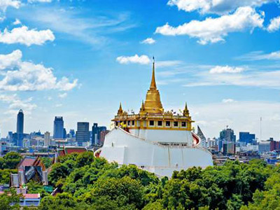 Chùa Núi Vàng – nơi linh thiêng bậc nhất Bangkok của Thái Lan