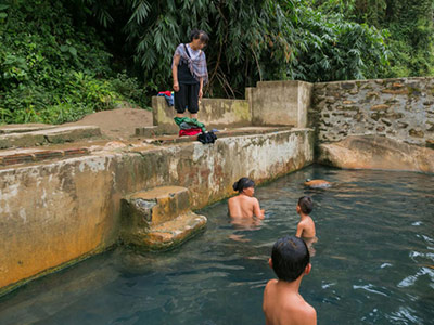 Đừng bỏ qua trải nghiệm tắm tiên khi đến mù cang chải