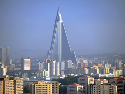 Những bí ẩn khách sạn chưa từng đón khách ở Triều Tiên