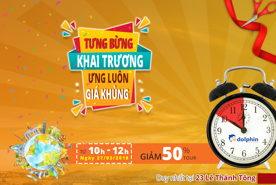 TƯNG BỪNG KHAI TRƯƠNG - ƯNG LUÔN GIÁ KHỦNG