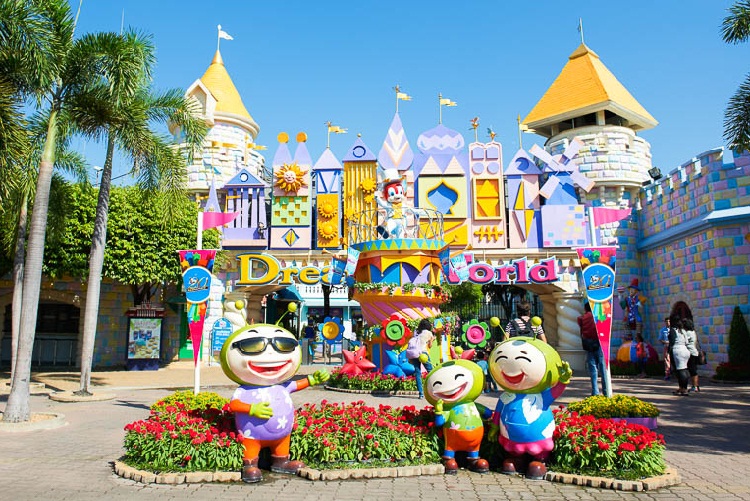 Dream World – Nơi Vui Chơi Giải Trí Lớn Nhất Bangkok Thái Lan