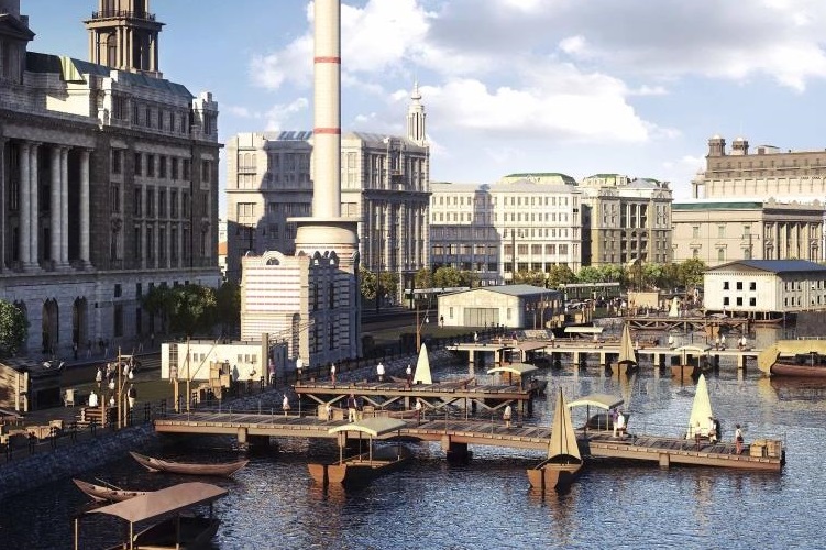 Tận Hưởng Không Gian Tuyệt Đẹp Bên Bến Thượng Hải Trung Quốc