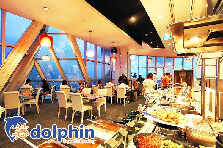 Kinh nghiệm mua vé Buffet Baiyoke Sky Tower giá rẻ