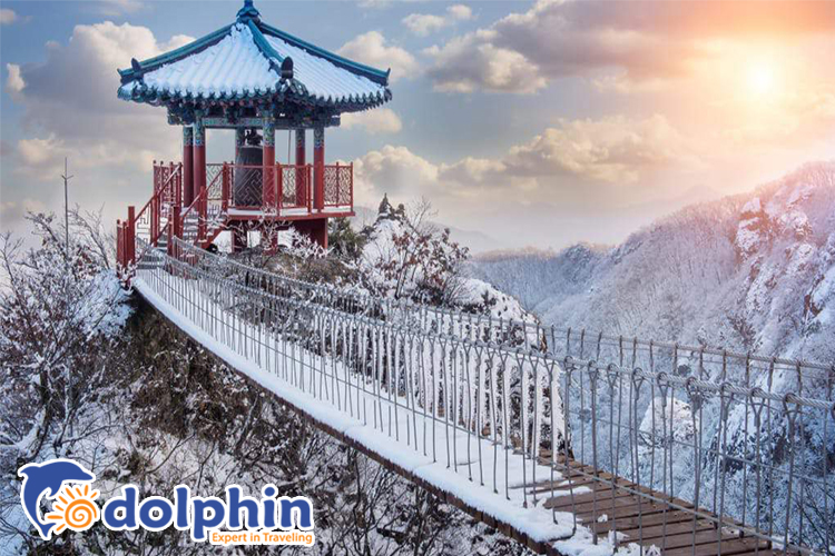 10 địa điểm du lịch Hàn Quốc mùa đông( tháng 12,1,2) có thể khiến bạn say mê
