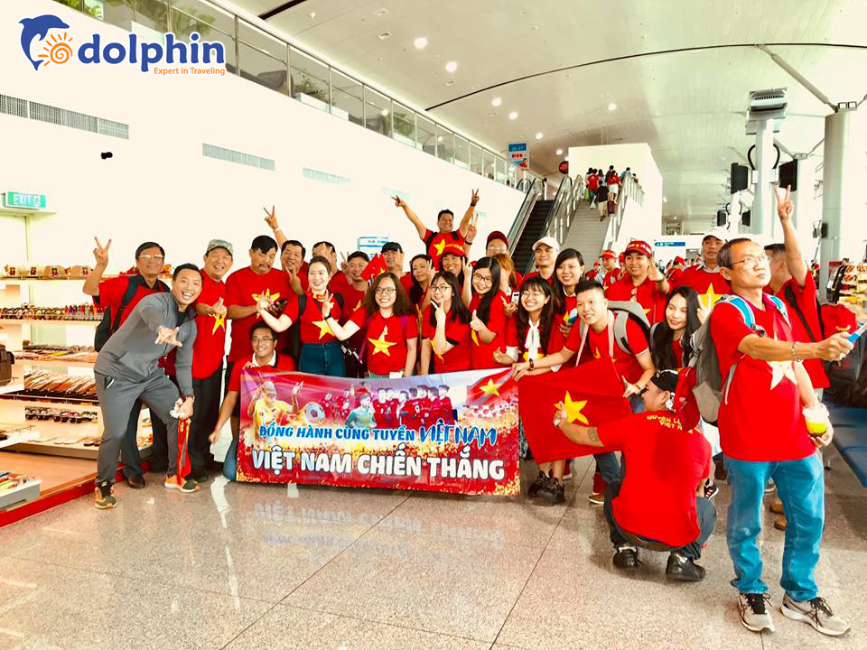 DOLPHIN TOUR ĐỒNG HÀNH CÙNG ĐT VIỆT NAM CHINH PHỤC CÚP VÀNG