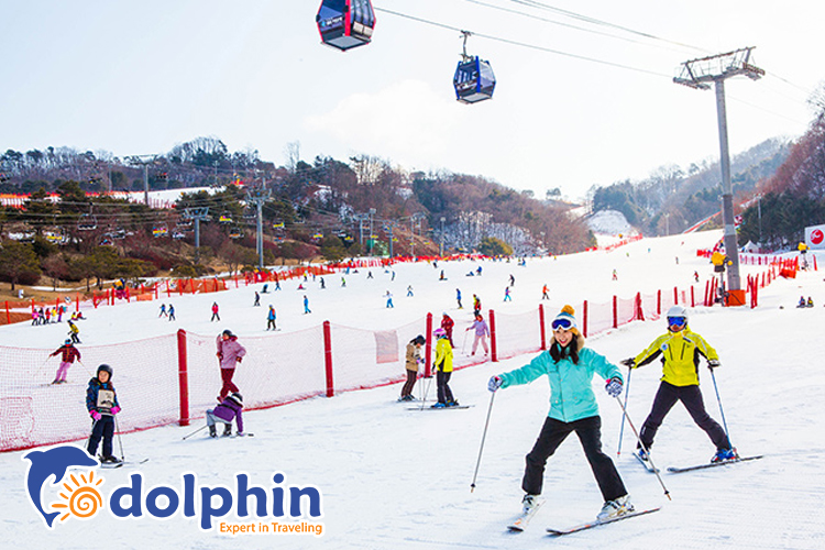 Trải nghiệm 15 khu nghỉ dưỡng trượt tuyết tại Hàn Quốc tuyệt vời nhất