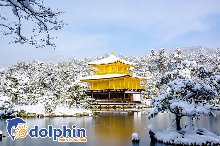 Du lịch Nhật Bản vào mùa đông ghé 5 ngôi chùa Phật giáo tuyệt vời nhất