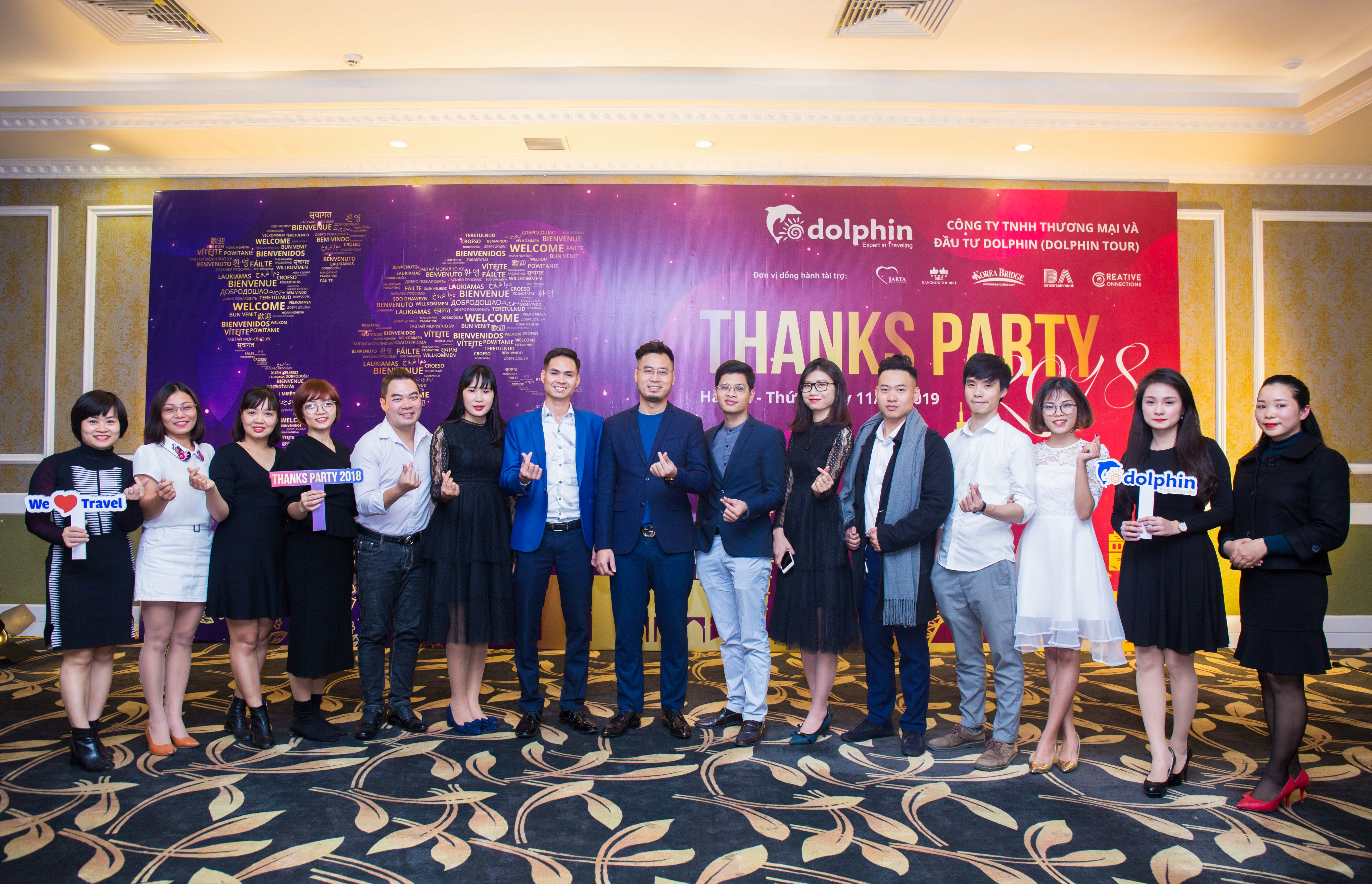 TỔNG KẾT SỰ KIỆN TRI ÂN “THANKS PARTY 2018” – DOLPHIN TOUR HÀ NỘI