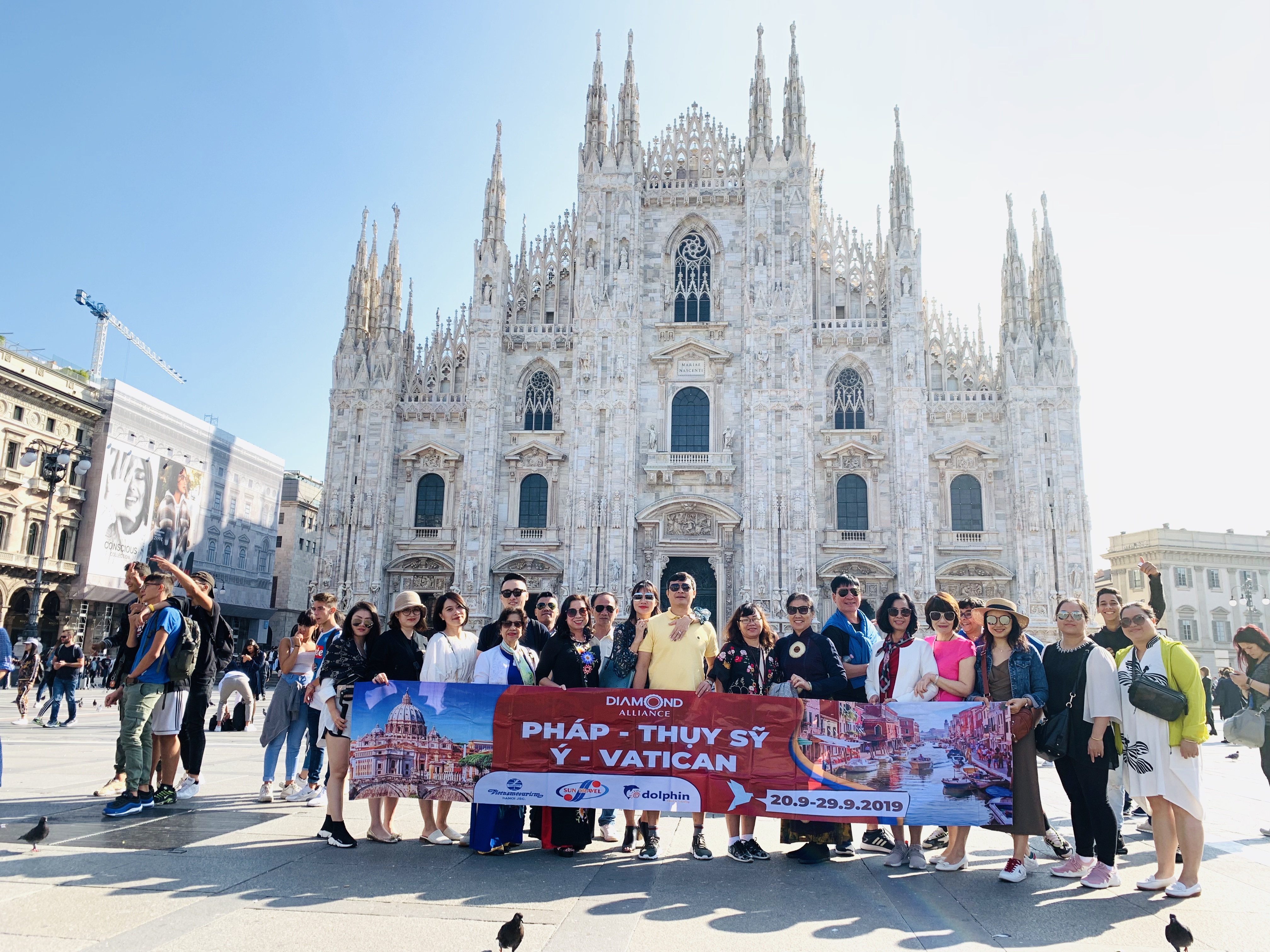 Đoàn Châu Âu 7 nước Tây Âu 20/09/2019