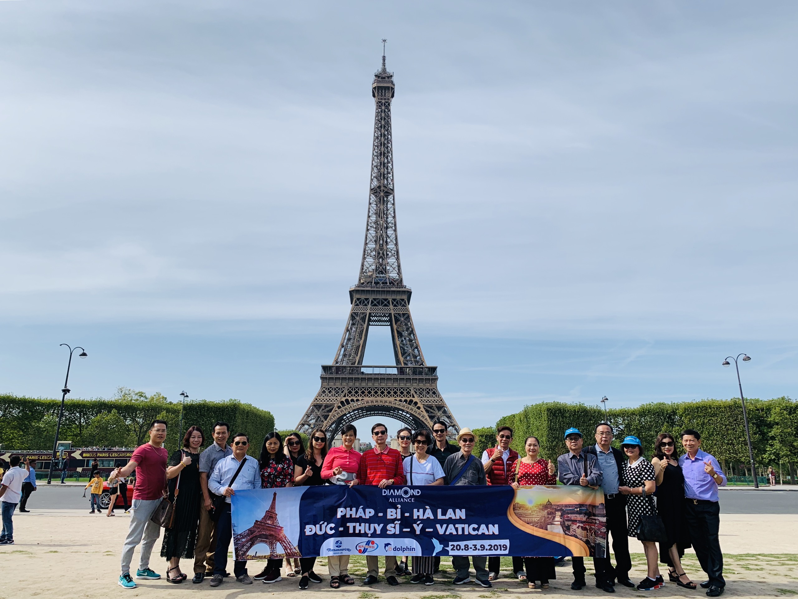 Đoàn Châu Âu 7 nước Tây Âu 20/08/2019