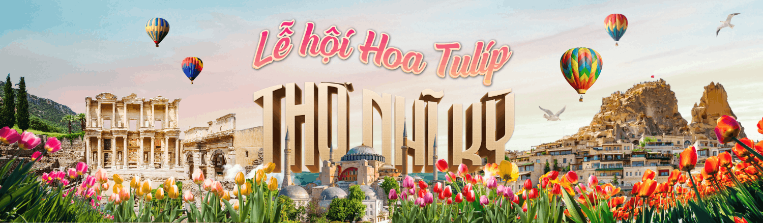 LỄ HỘI HOA TULIP THỔ NHĨ KỲ