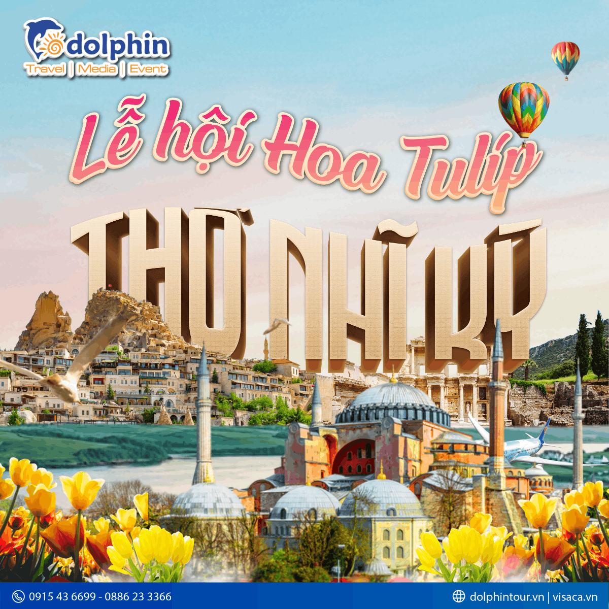 LỄ HỘI HOA TULIP THỔ NHĨ KỲ