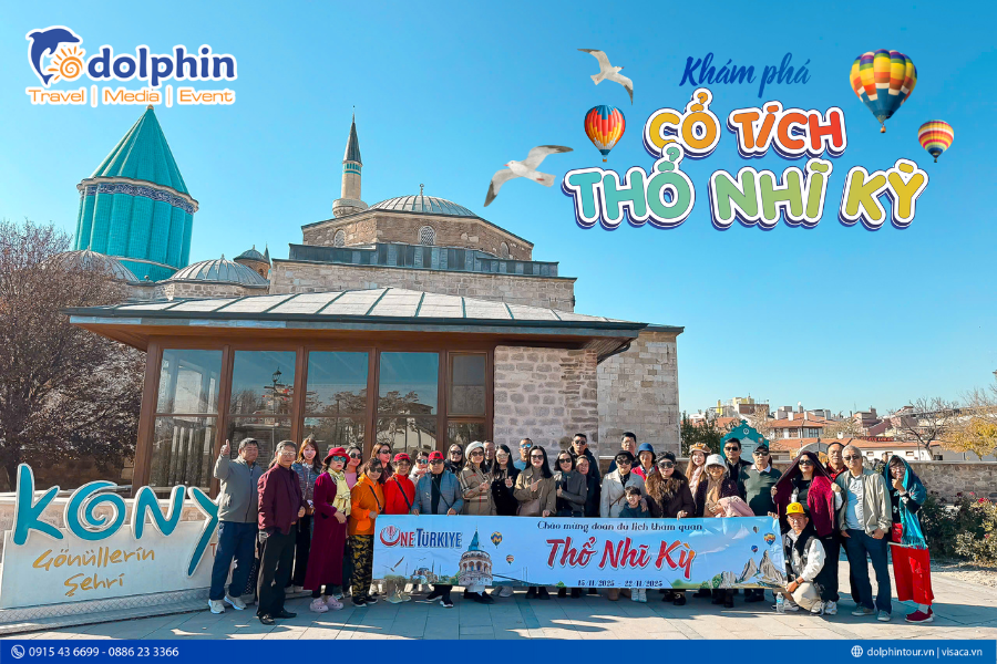 DOLPHIN TOUR – HÀNH TRÌNH CHUẨN BỊ BÀI BẢN CHO NHỮNG TOUR THỔ NHĨ KỲ CHẤT LƯỢNG CAO 2025 - 2026